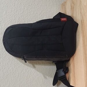 Canon EOS Black Nylon Sling Bag